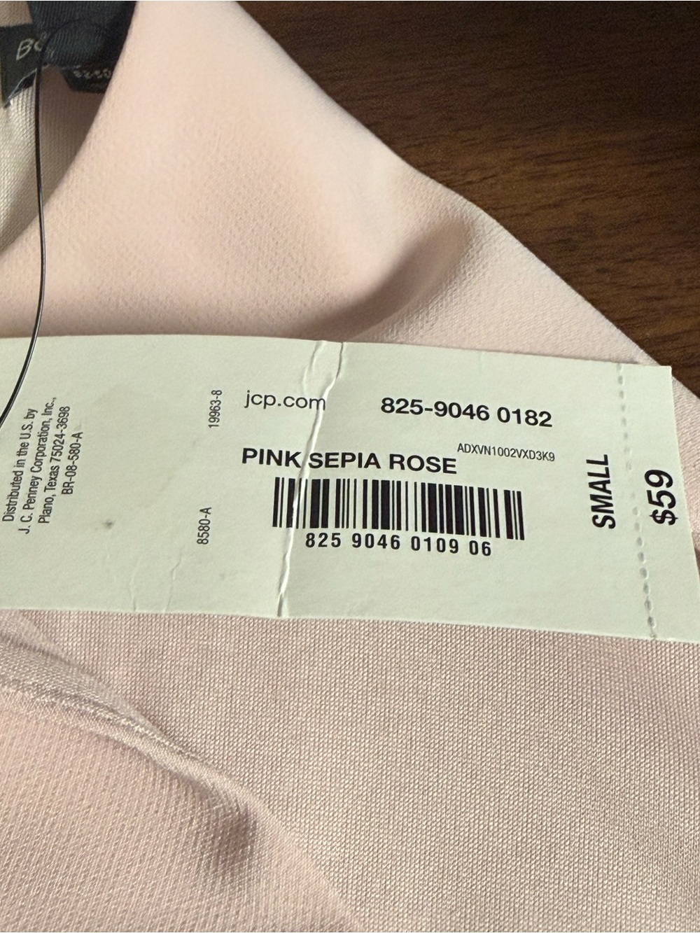 NWT Bold Elements Blush Pink Lace-Up Sheath Dress Sleeveless Career Small - Picture 8 of 11